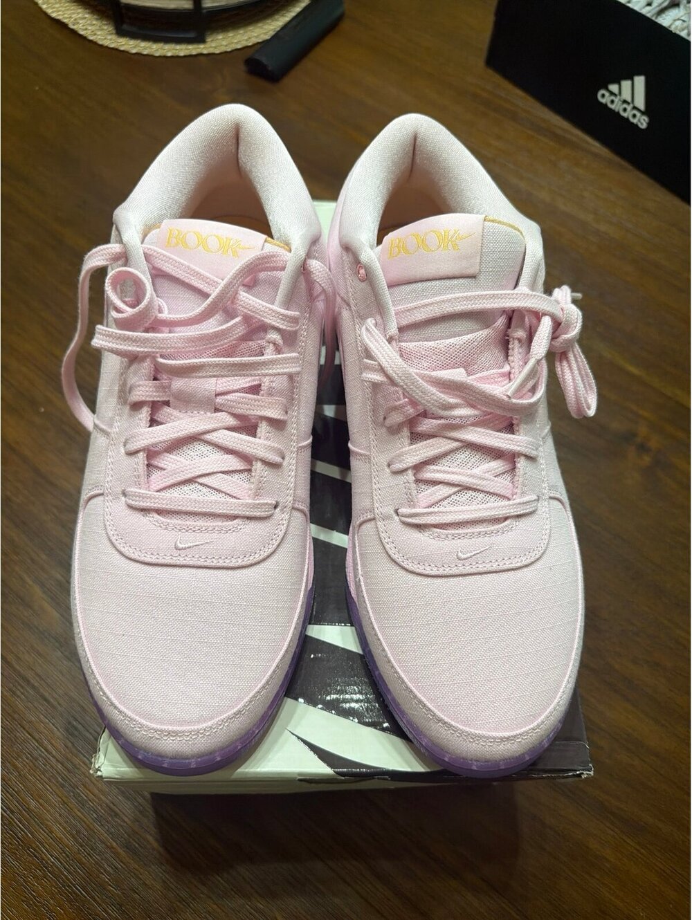 Pink "BOOK" Fashion Sneakers - men’s 12